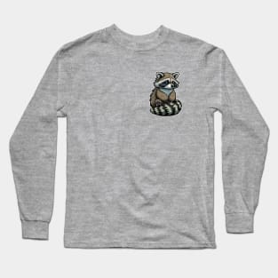 Cute Racoon Long Sleeve T-Shirt